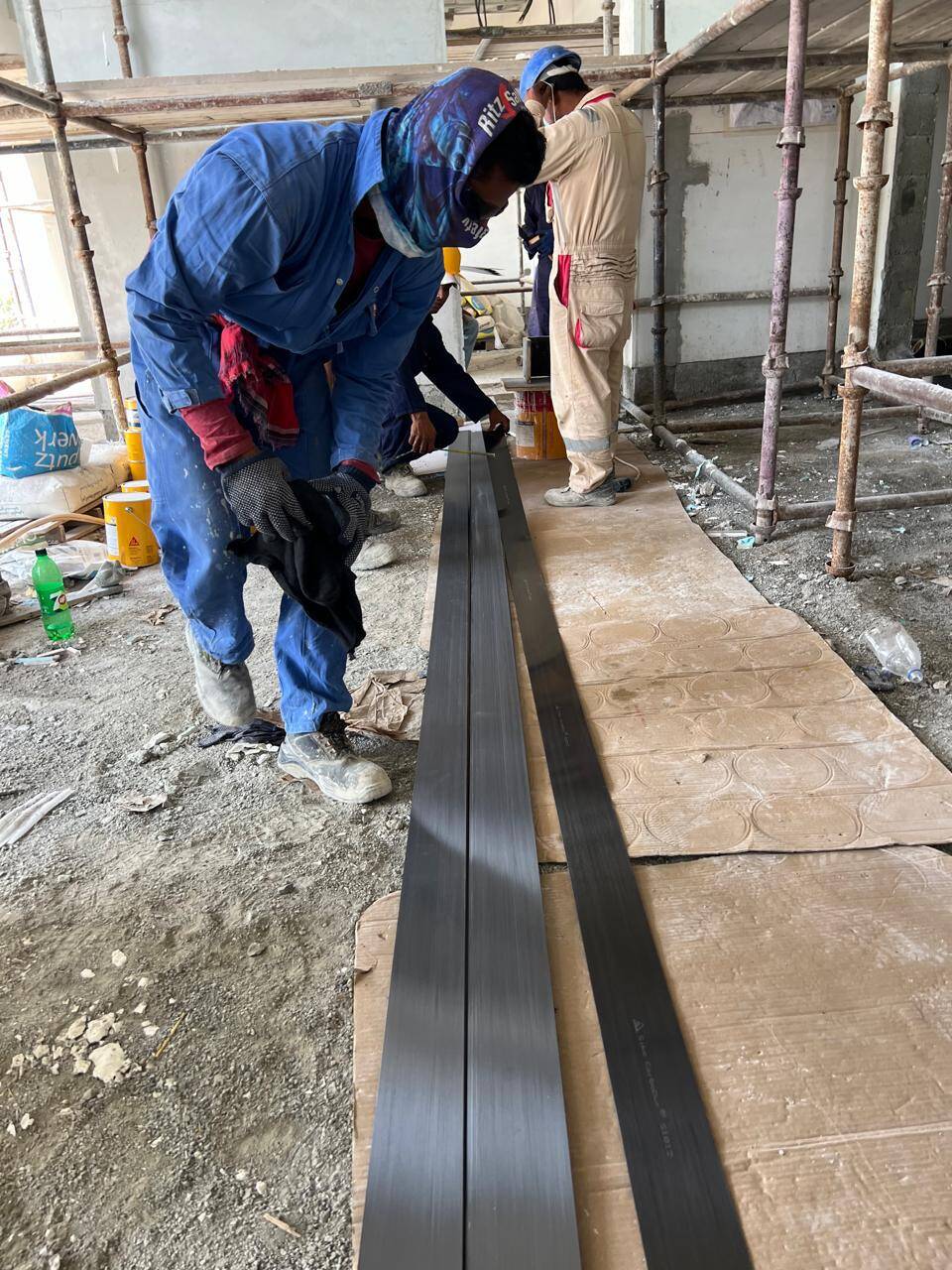 carbon fiber lamiante for structural reinforcement