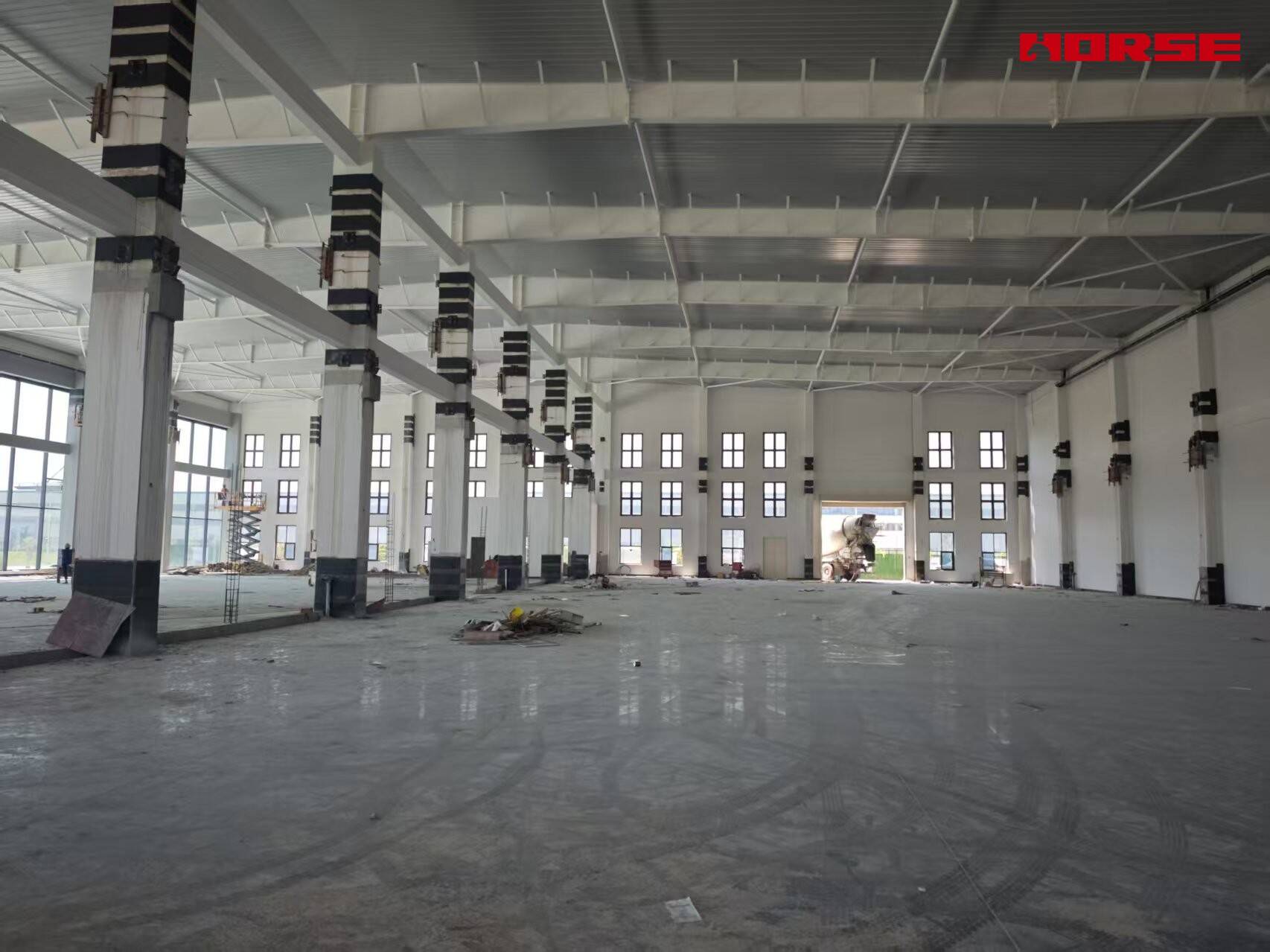 Carbon Fiber Reinforced Polymer for Strengthening New Factory Buildings