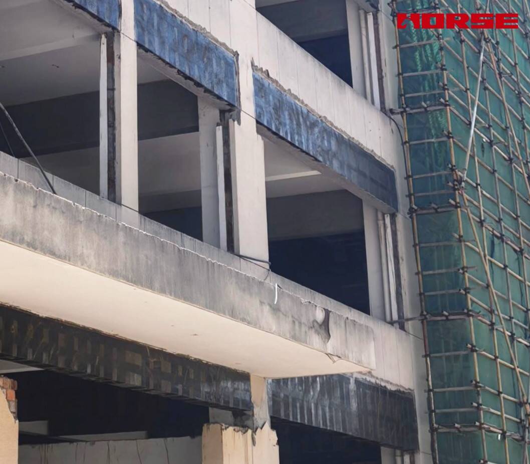 Carbon Fiber Structural Reinforcement for Resort Buildings