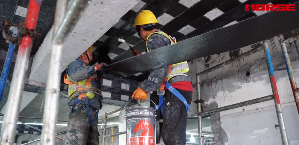 Carbon Fiber for Seismic Upgrade of a Bank Building Carbon Fiber for Seismic Upgrade of a Bank Building