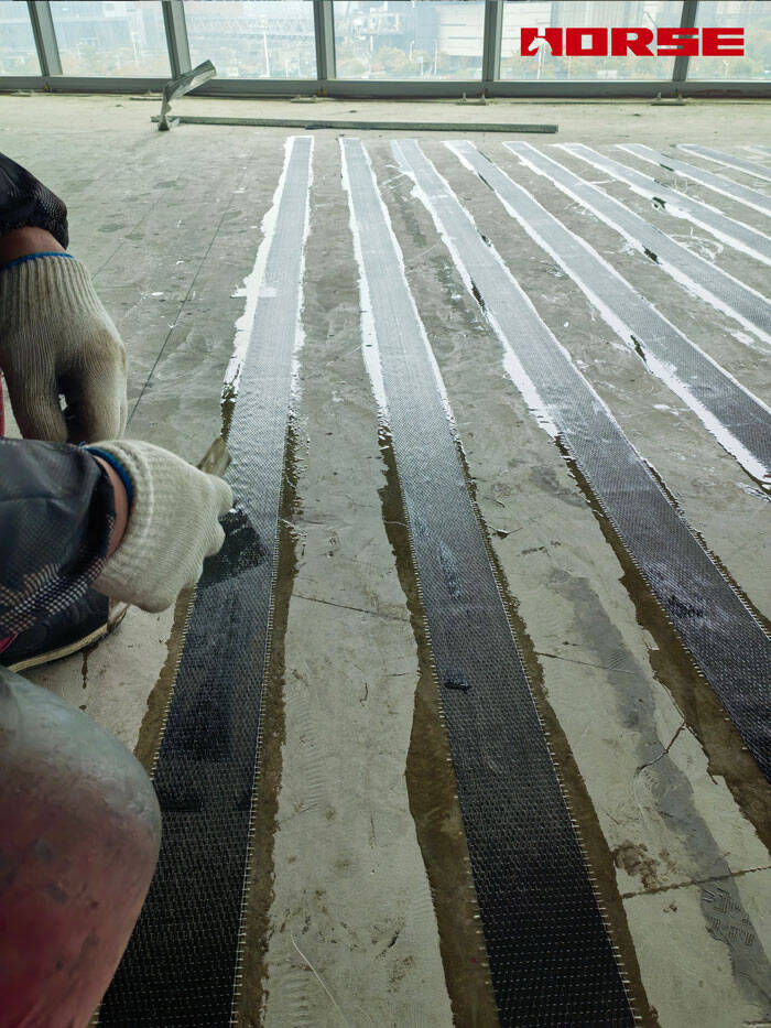 CFRP Fabric Strengthening for R&D Office Floor CFRP Fabric Strengthening for R&D Office Floor