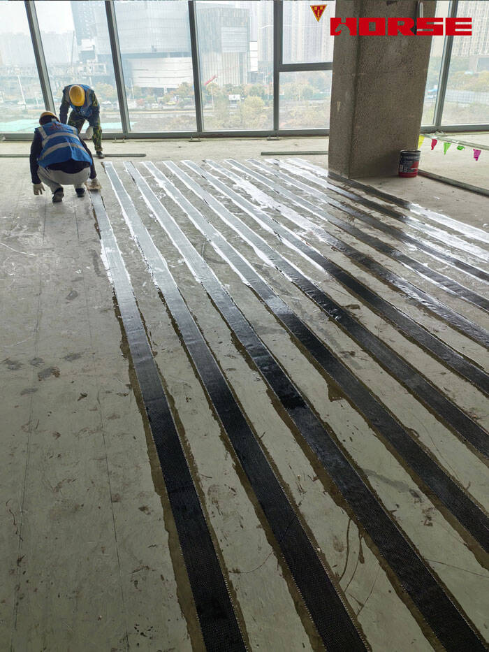 CFRP Fabric Strengthening for R&D Office Floor CFRP Fabric Strengthening for R&D Office Floor