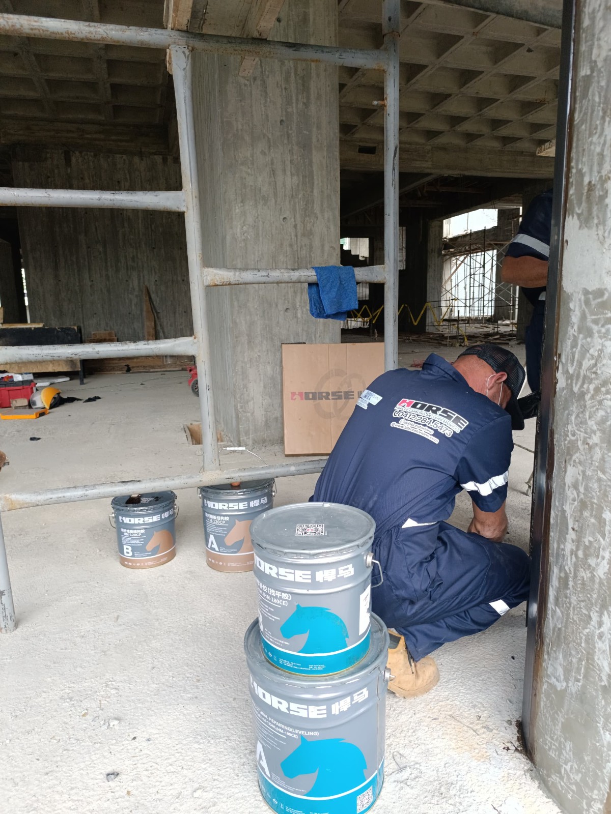 Carbon Fiber Laminate Uses in Column Structural Repair Carbon Fiber Laminate Uses in Column Structural Repair