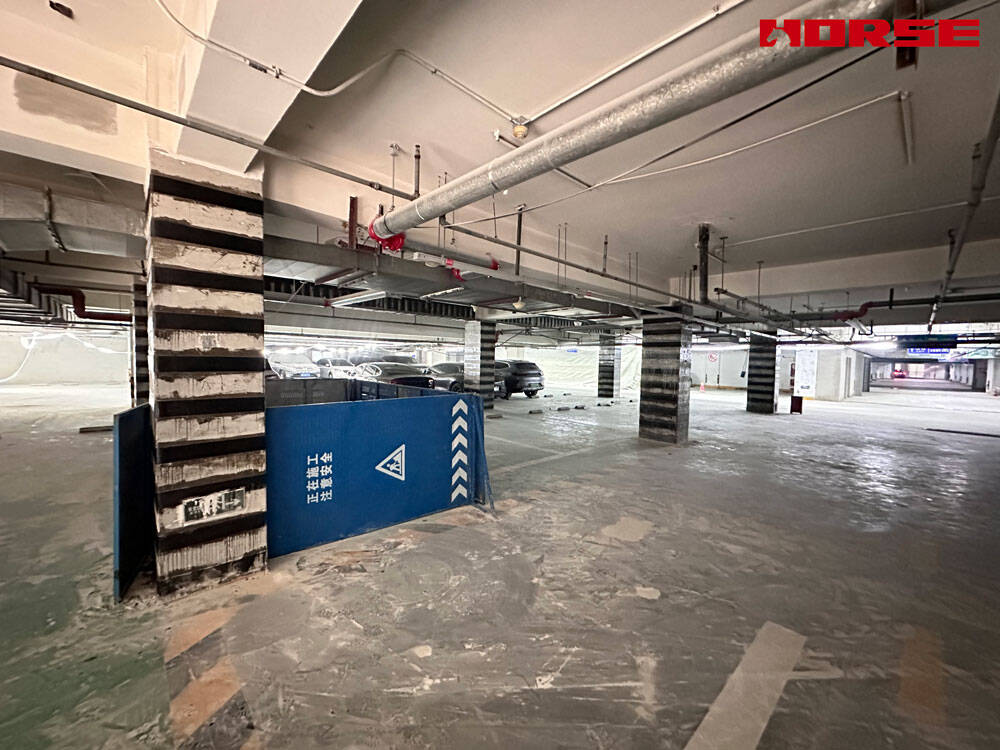 Underground Garage Structural Strengthening | Carbon Fiber Rehabilitation Underground Garage Structural Strengthening | Carbon Fiber Rehabilitation