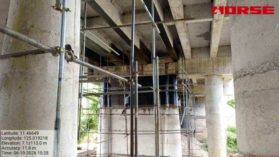 Carbon Fiber Strengthening Bridge Pier and Girder 
