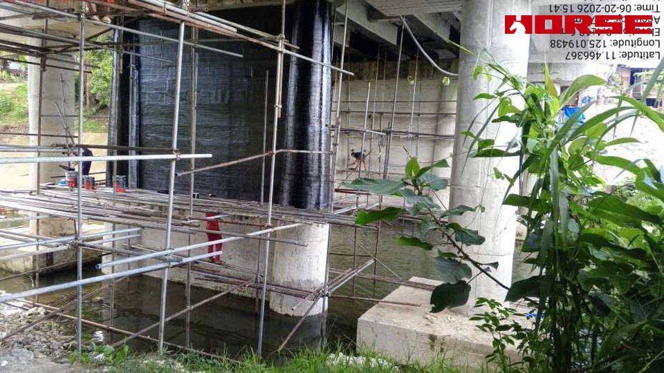 Carbon Fiber Strengthening Bridge Pier and Girder 