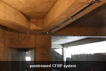 structural strengthening with prestressed cfrp laminate
